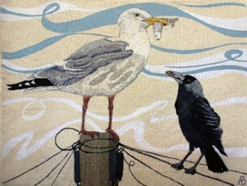 Gull And Jackdaw