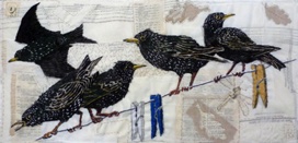 Five Starlings