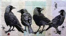 Four Jackdaws